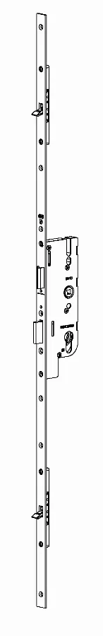Serrure GU ferco TRIPAC 6-32298-RT-0-0 F 3 points â Image 2